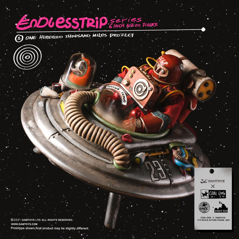 DamToys Coal Dog Endlesstrip Series Action Figure 1/12 Scale One Hundred Thousand Miles Project NON MINT