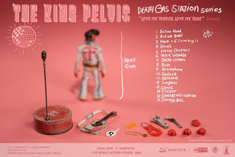 Damtoys x Coaldog Death Gas Station Series King Pelvis 1/12 Scale Collectible Figure