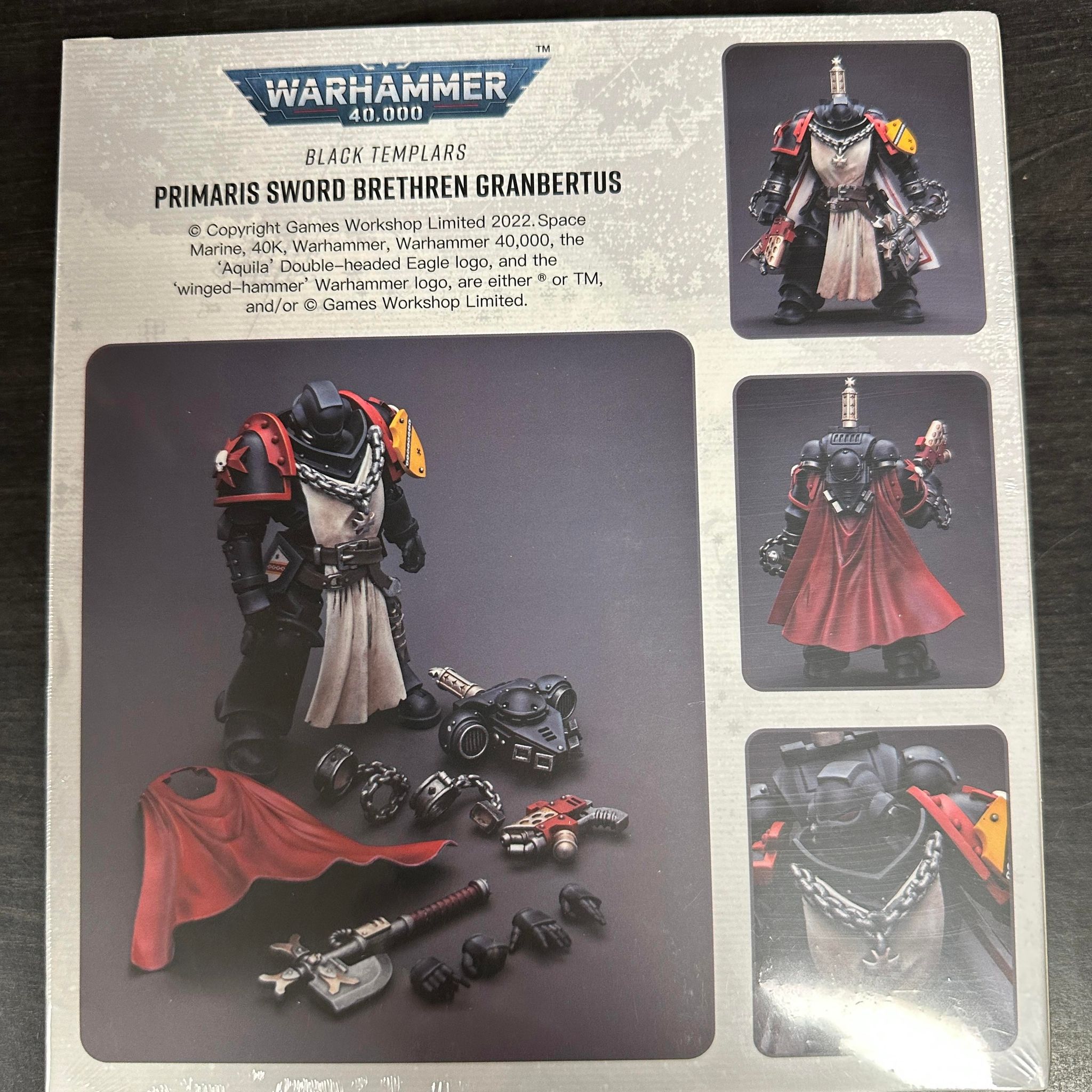 JOYTOY Warhammer 1/18 Primaris Sword Brethren Granbertus