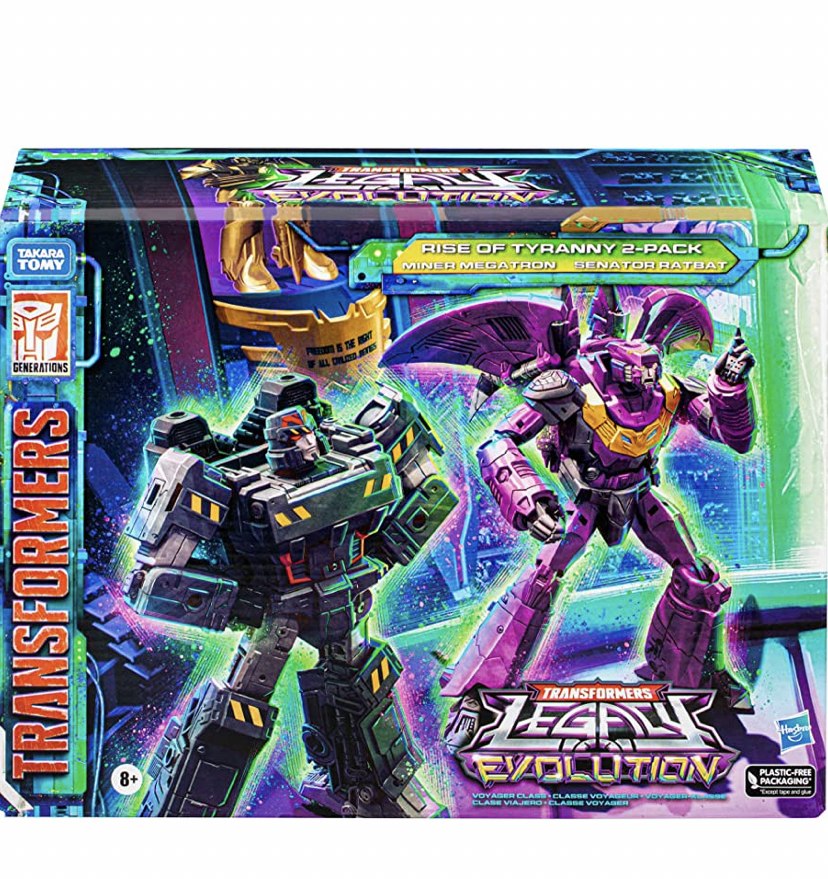 Transformers Legacy Evolution Rise of Tyranny 2 Pack