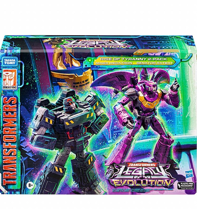 Transformers Legacy Evolution Rise of Tyranny 2 Pack