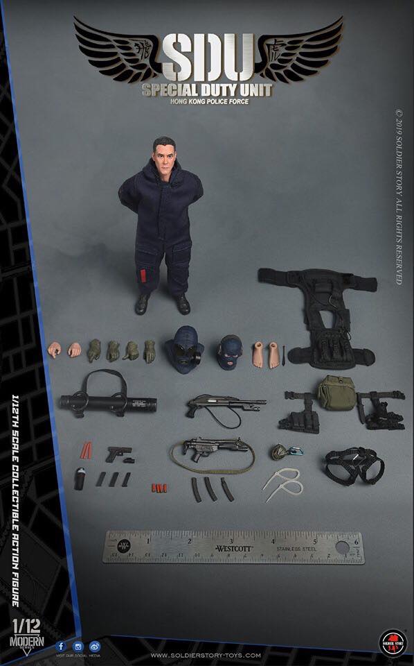 Soldier Story 1/12 Scale SSM002 HK SDU Assault Team