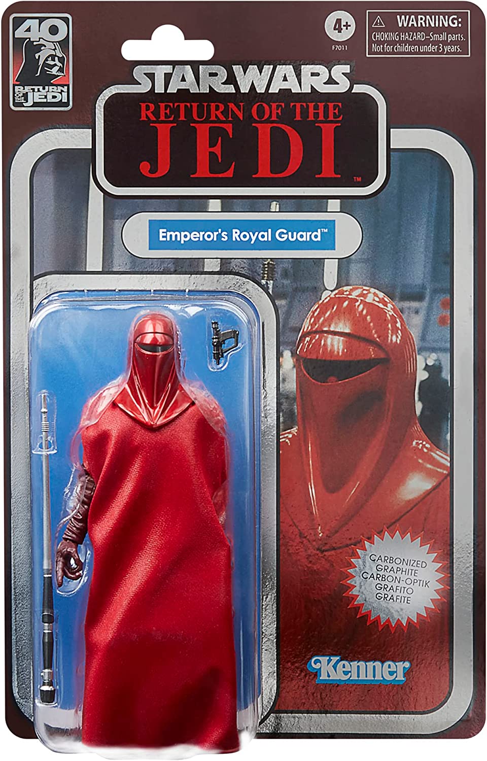 Star Wars 40th Anniversary Exclusive Carbonized Emperor’s Royal Guard and Tie Pilot 2 Pack (IMPORT STOCK)