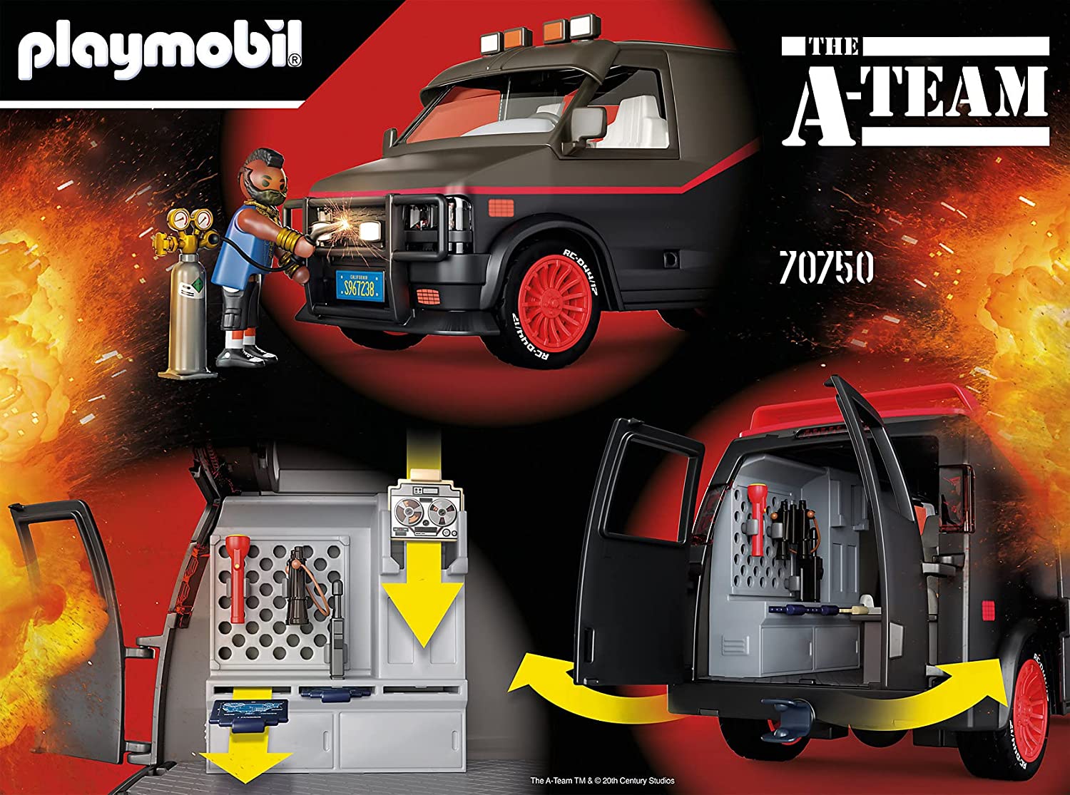 Playmobil A-Team Van 70750