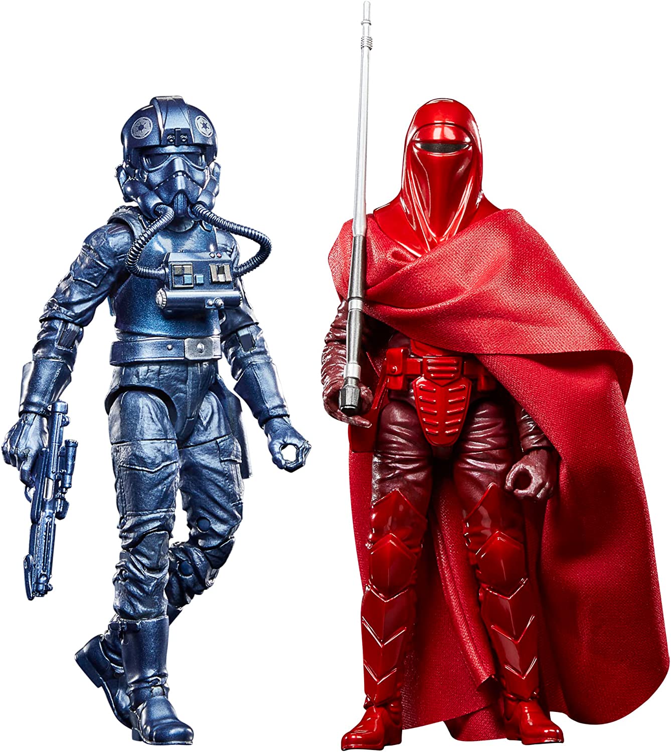 Star Wars 40th Anniversary Exclusive Carbonized Emperor’s Royal Guard and Tie Pilot 2 Pack (IMPORT STOCK)