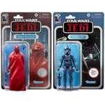 Star Wars 40th Anniversary Exclusive Carbonized Emperor’s Royal Guard and Tie Pilot 2 Pack (IMPORT STOCK)