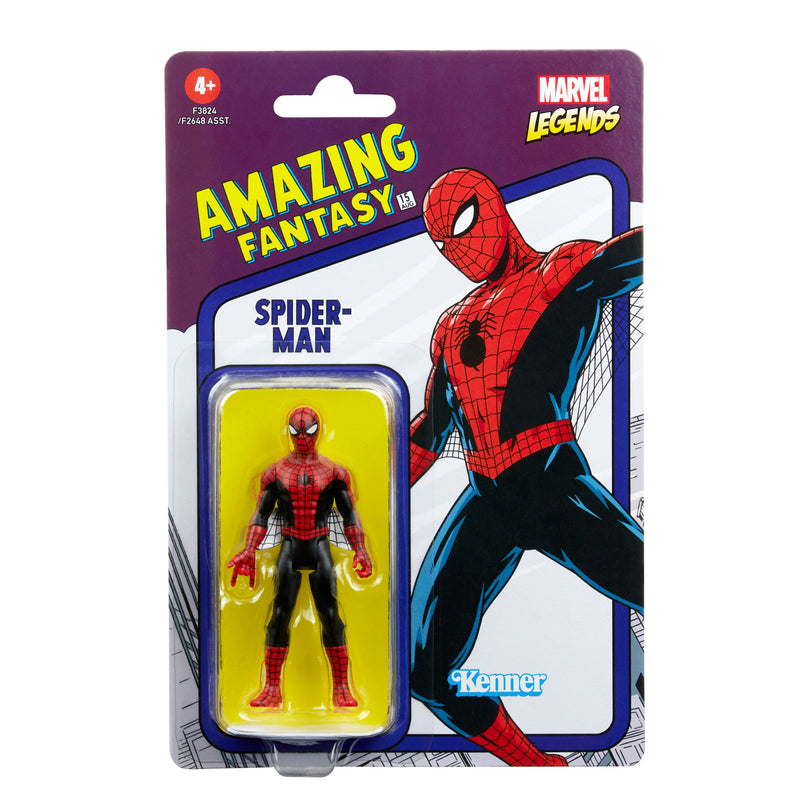 Marvel Legends 3.75" Retro Wave 7 (Amazing Fantasy) Spider-Man