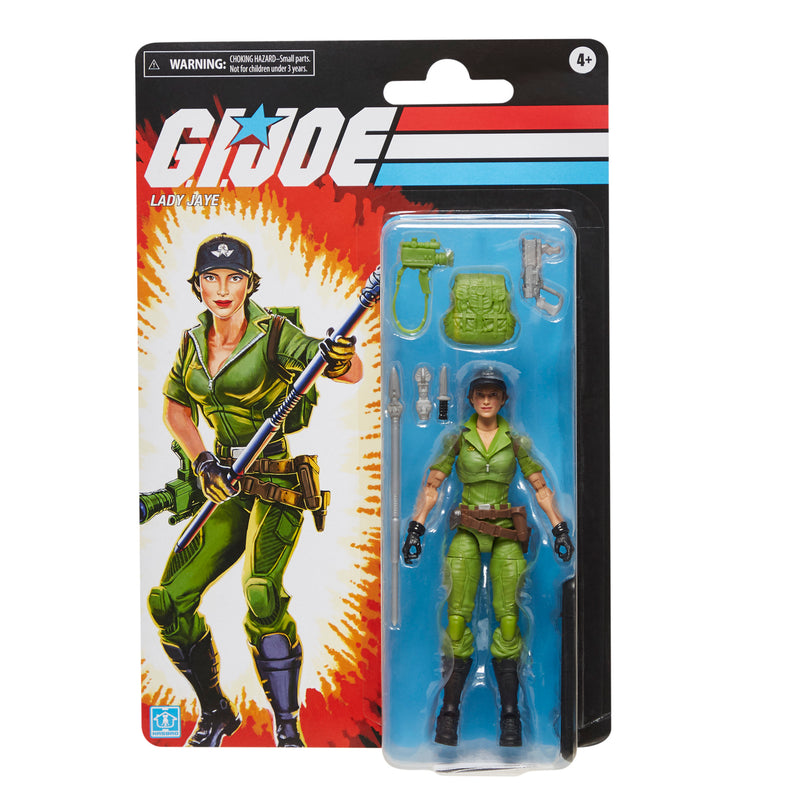 G.I. Joe 6" Retro Carded Lady Jaye