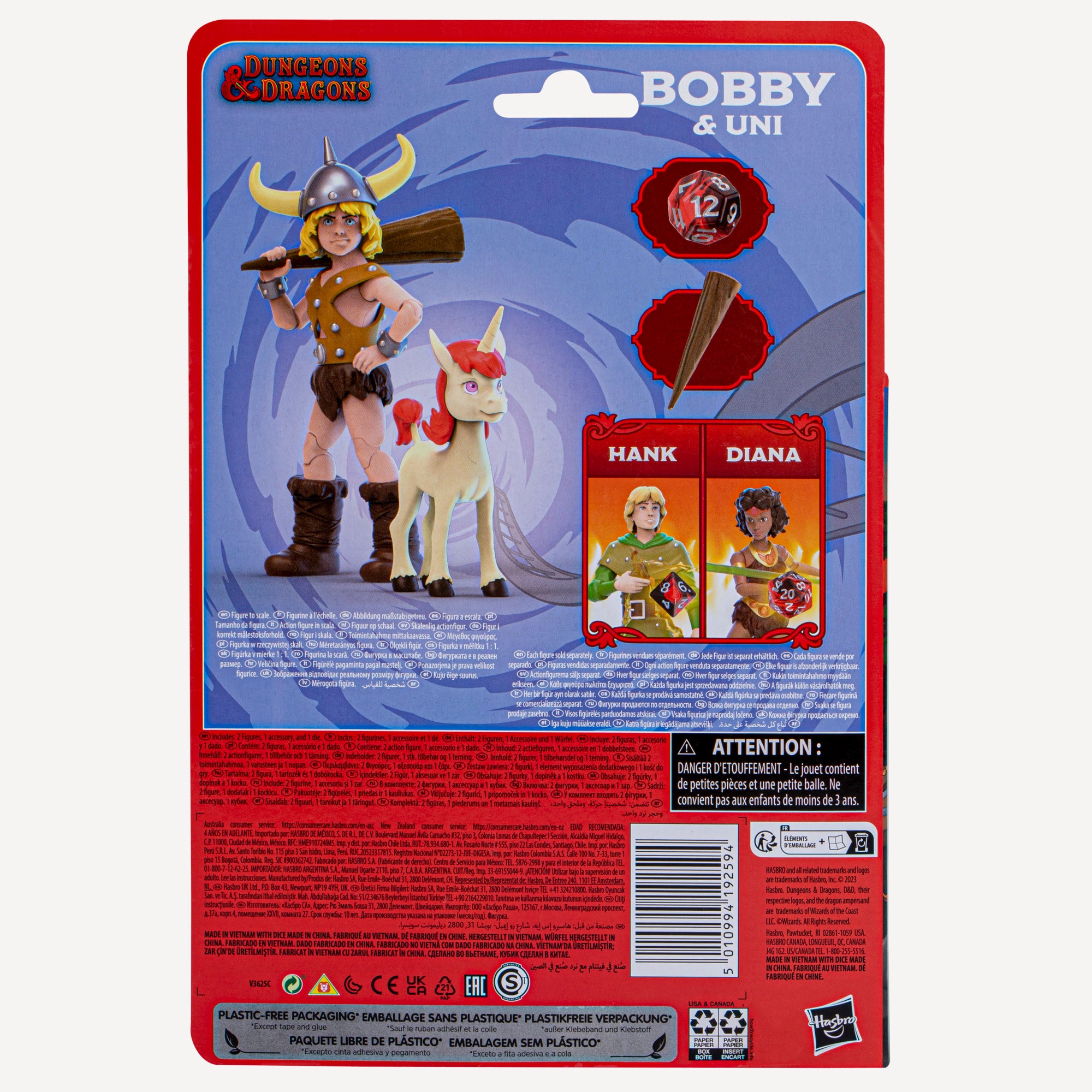 Dungeons and Dragons Cartoon Bobby and Uni