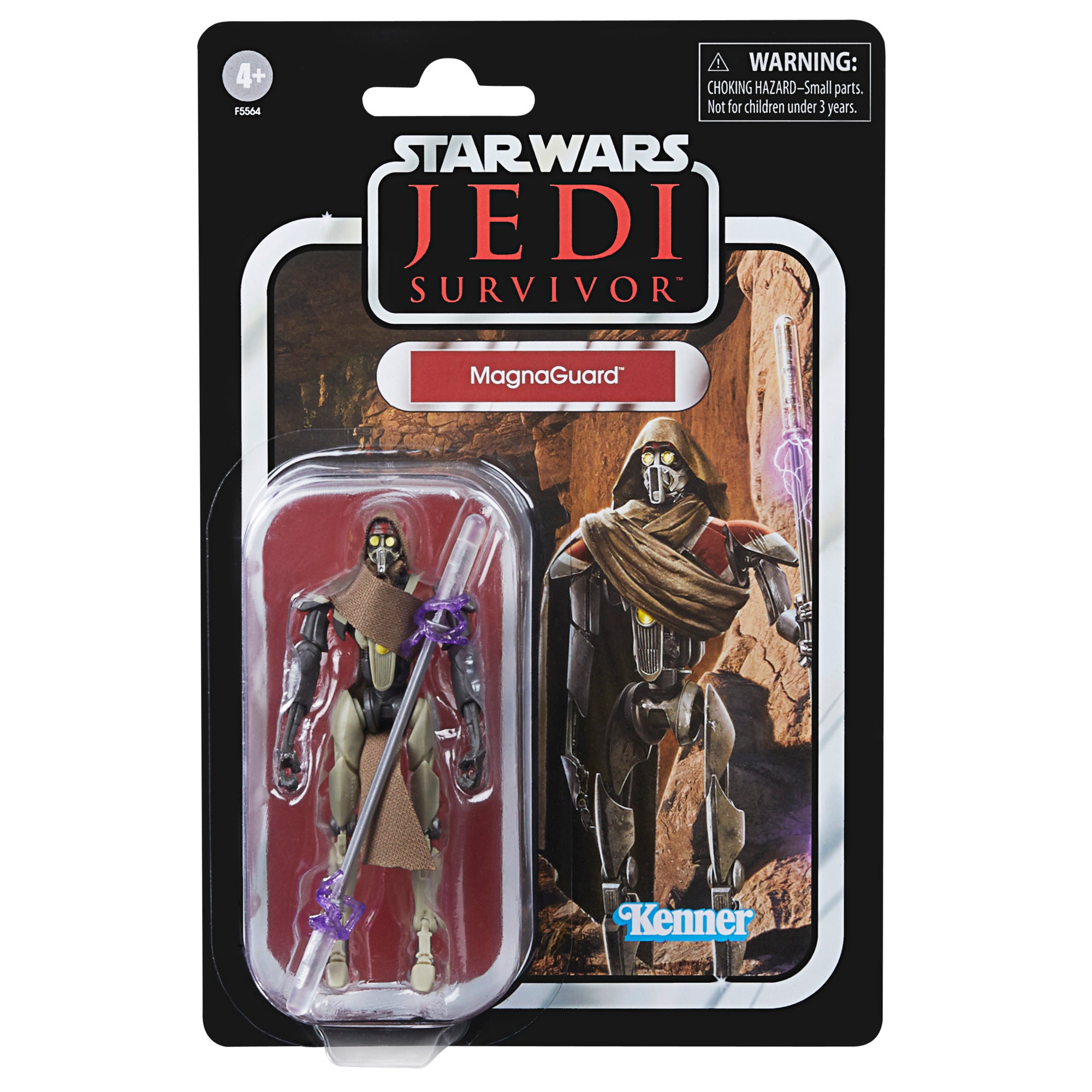 Star Wars Vintage Collection Jedi Survivor 3 Pack - Riot Scout Trooper, Magnaguard and KX Security Droid