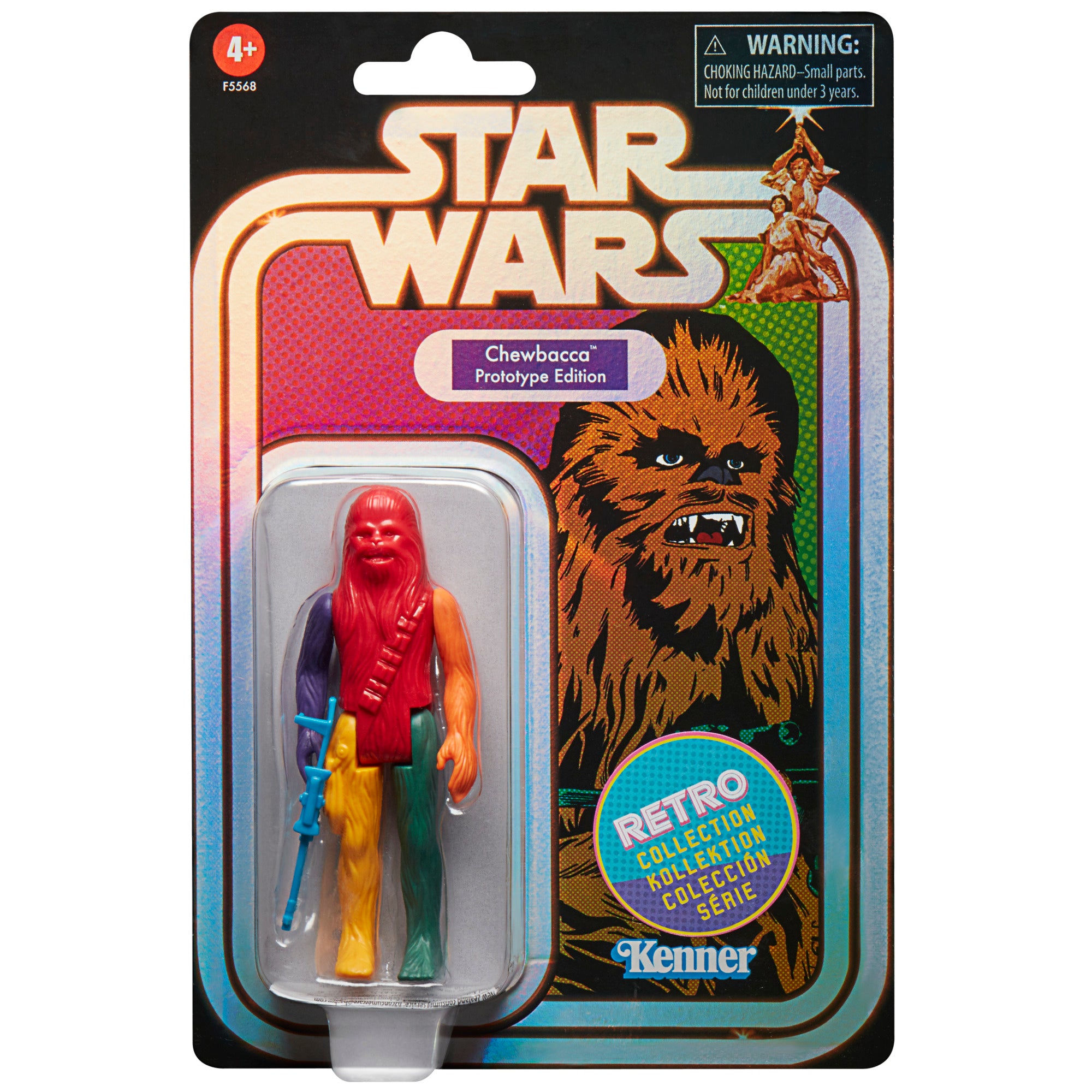 Star Wars Retro Collection Multi Coloured Chewbacca