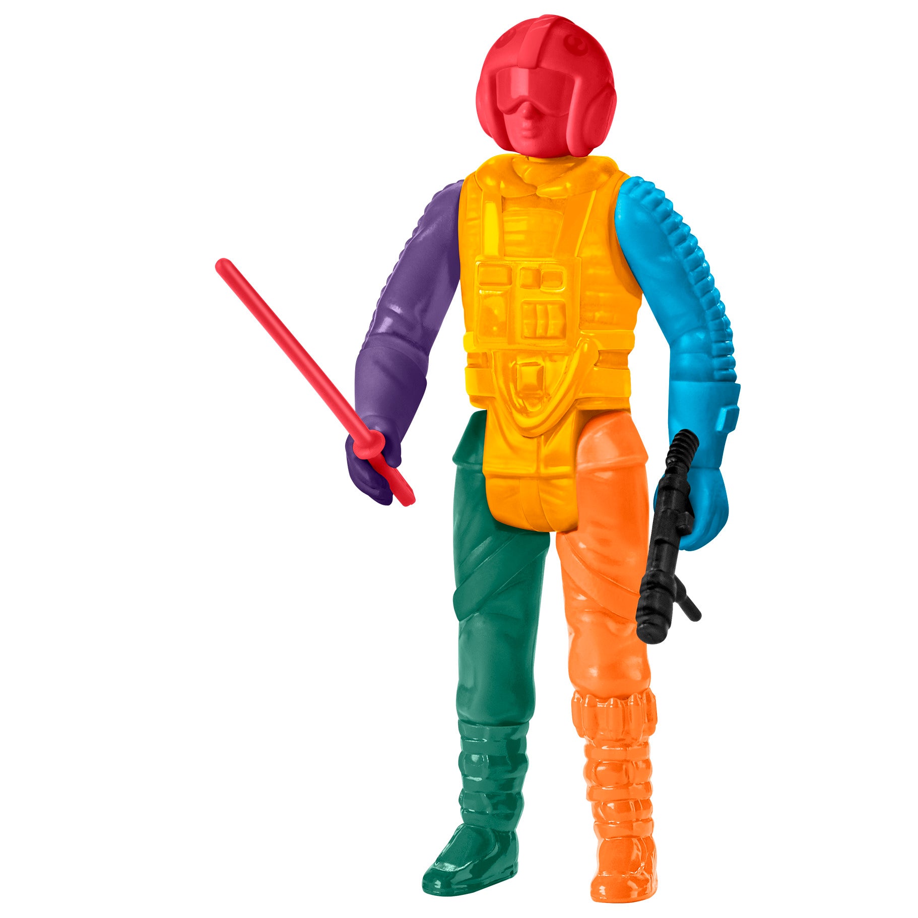 Star Wars Retro Collection Multi Coloured Luke Skywalker Snowspeeder Outfit