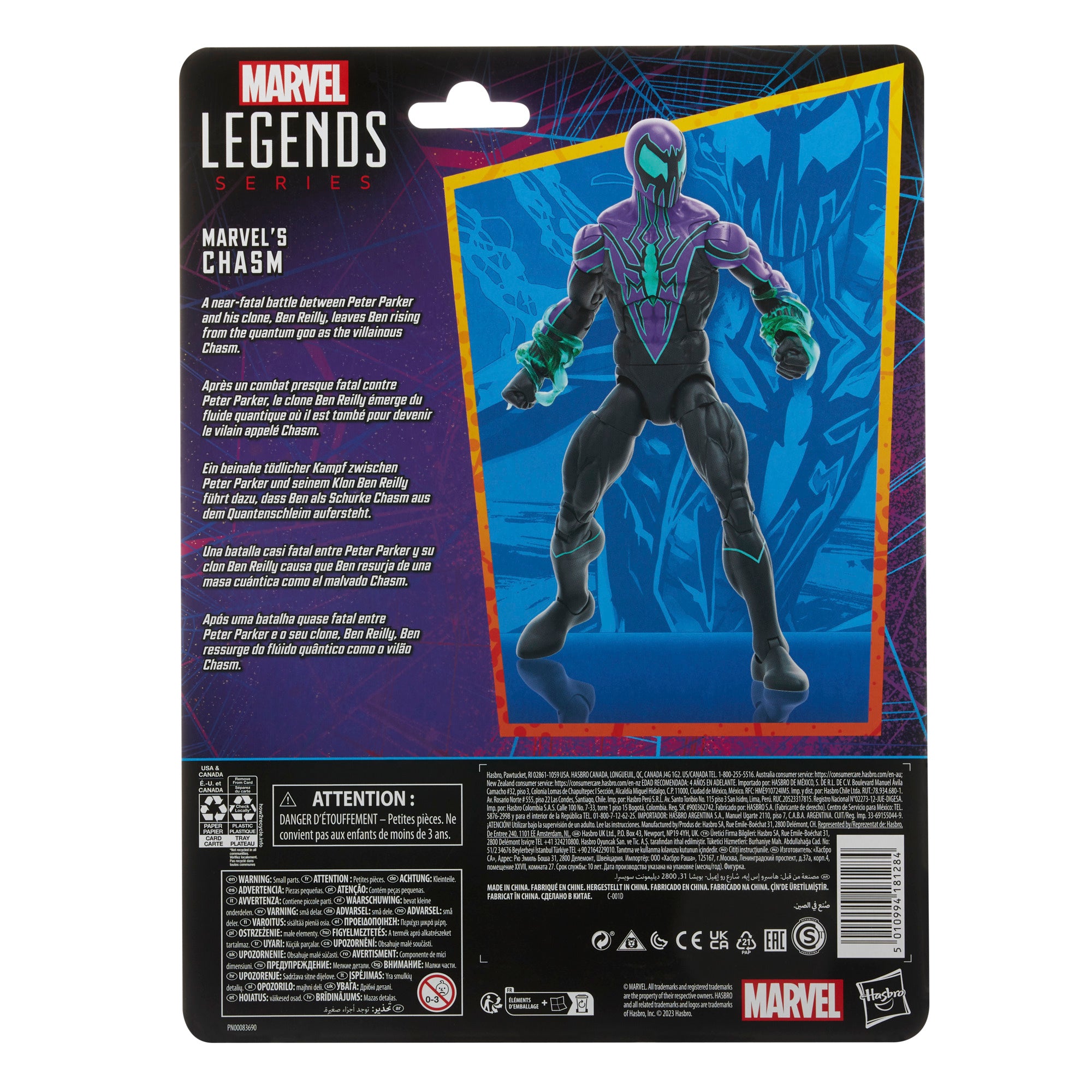Marvel Legends Retro Spider-Man Chasm