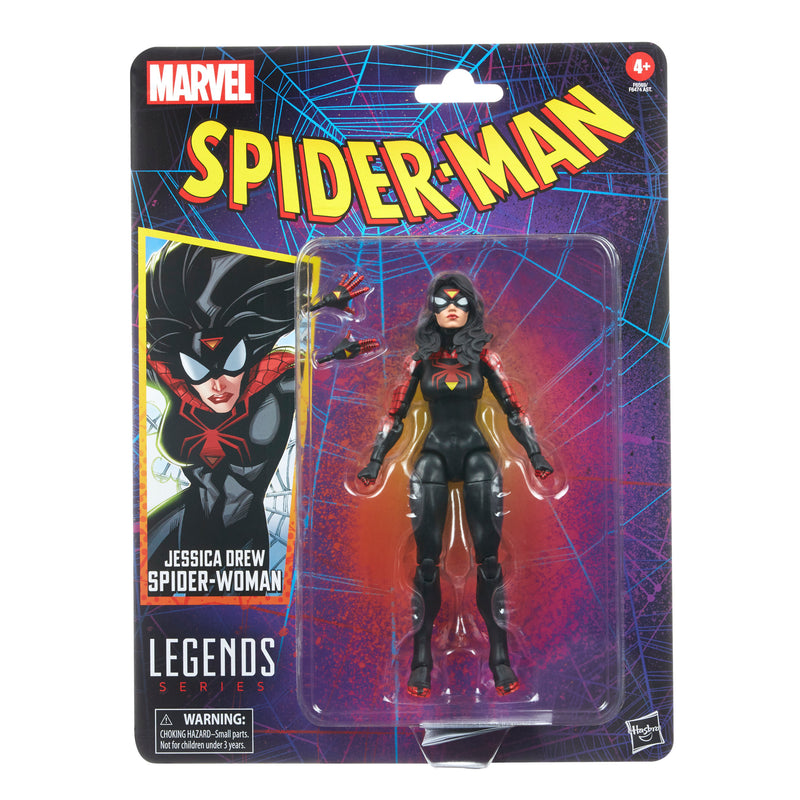 Marvel Legends Retro Spider-Man Jessica Drew Spider-Woman