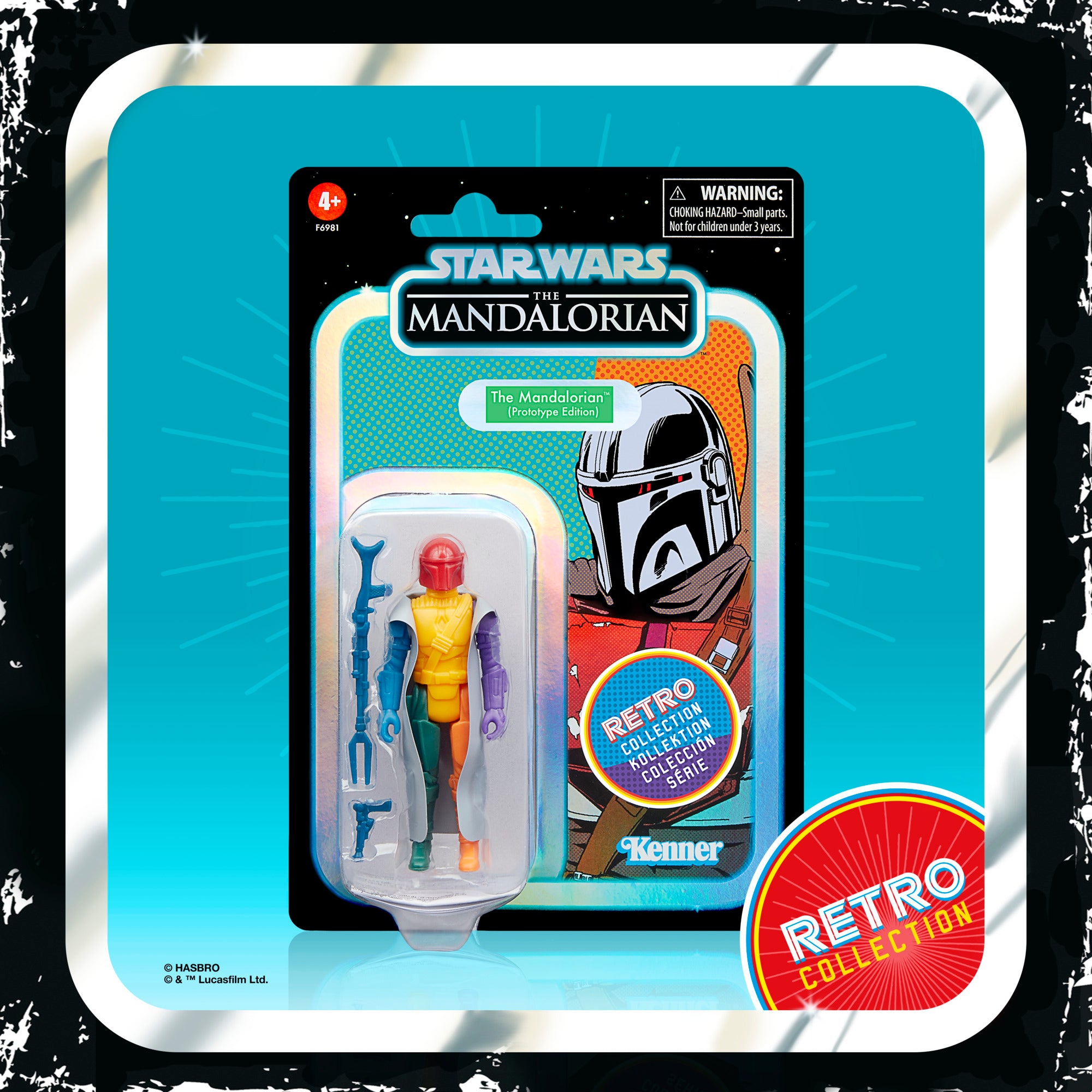 Star Wars Retro Collection Multi Coloured The Mandalorian