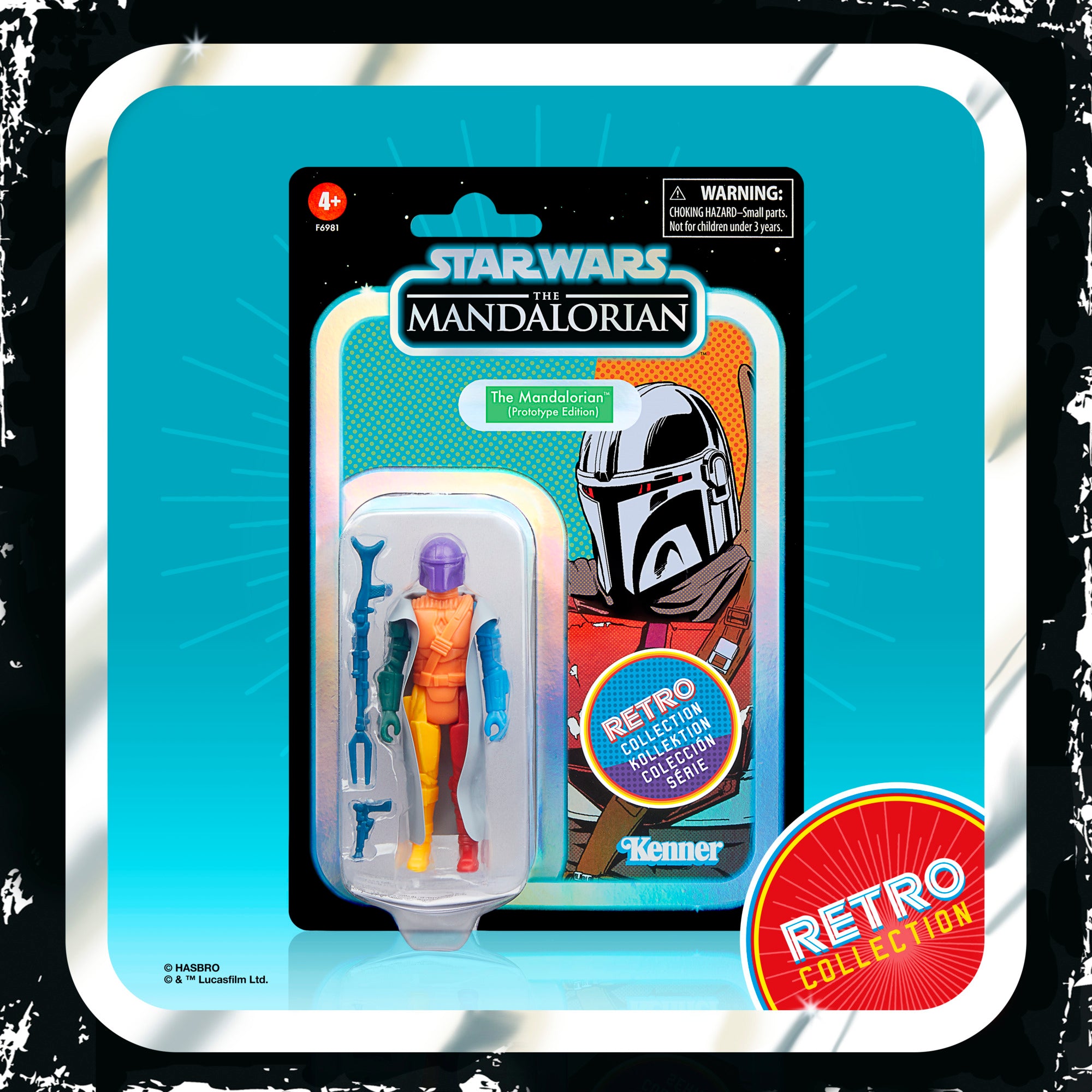 Star Wars Retro Collection Multi Coloured The Mandalorian