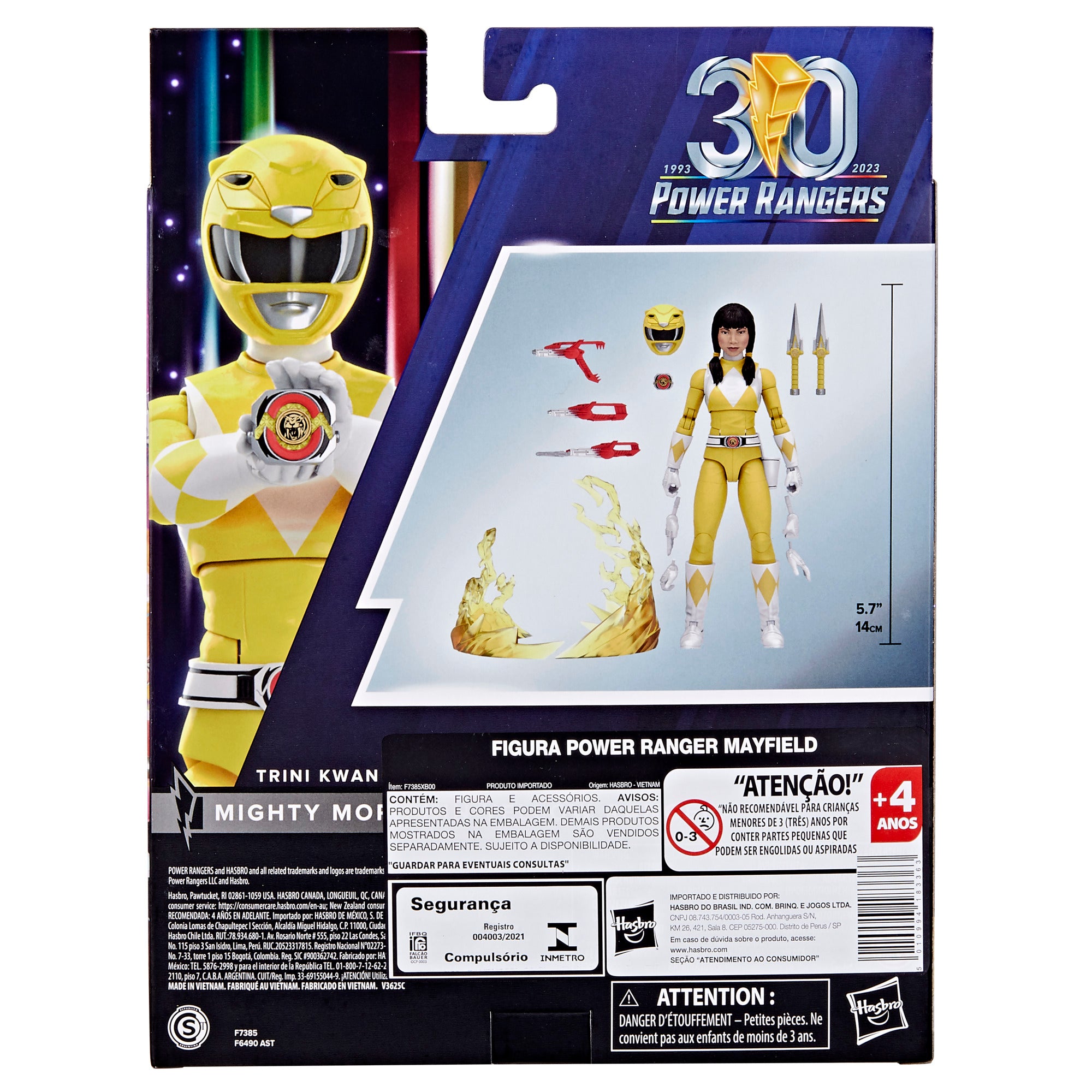Power Rangers Lightning Collection Remastered Mighty Morphin Yellow Ranger
