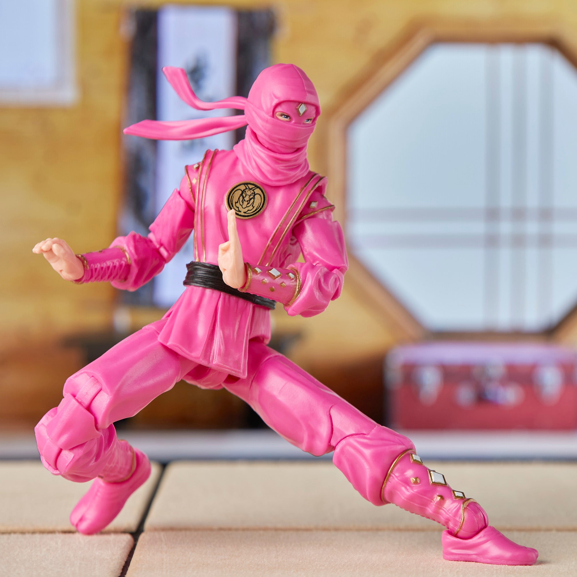 Power Rangers X Cobra Kai Lightning Collection Samantha Larusso Pink Mantis Ranger