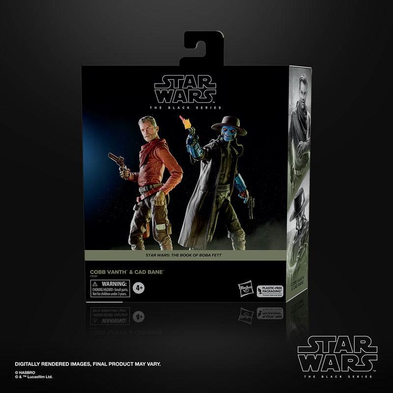 Star Wars Black Series (Book of Boba) Cobb Vanth and Cad Bane