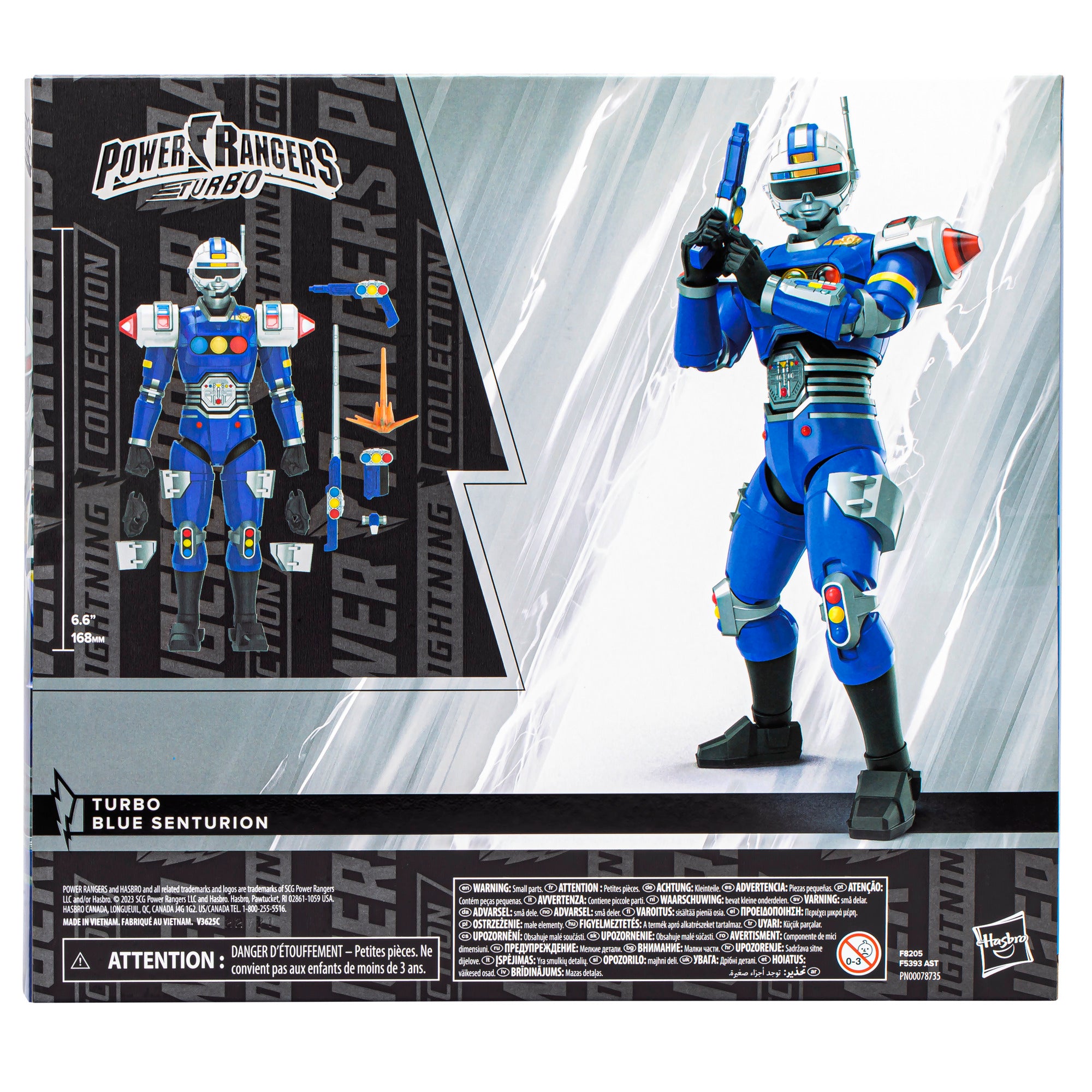 Power Rangers Lightning Collection Deluxe Turbo Blue Senturion