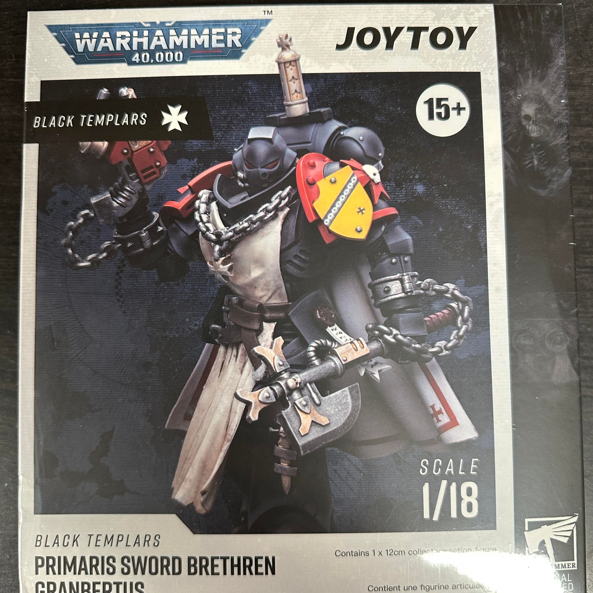 JOYTOY Warhammer 1/18 Primaris Sword Brethren Granbertus
