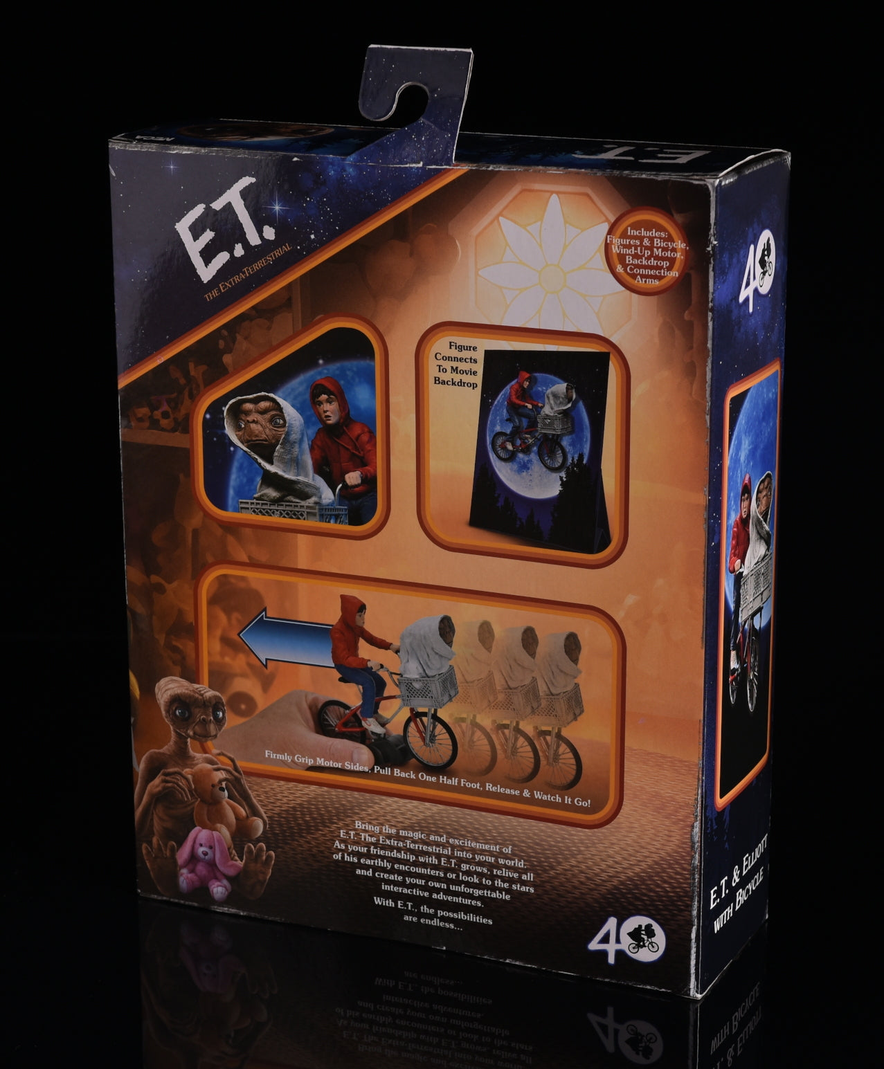 Neca E.T. Ultimate Elliot and Bike with E.T.