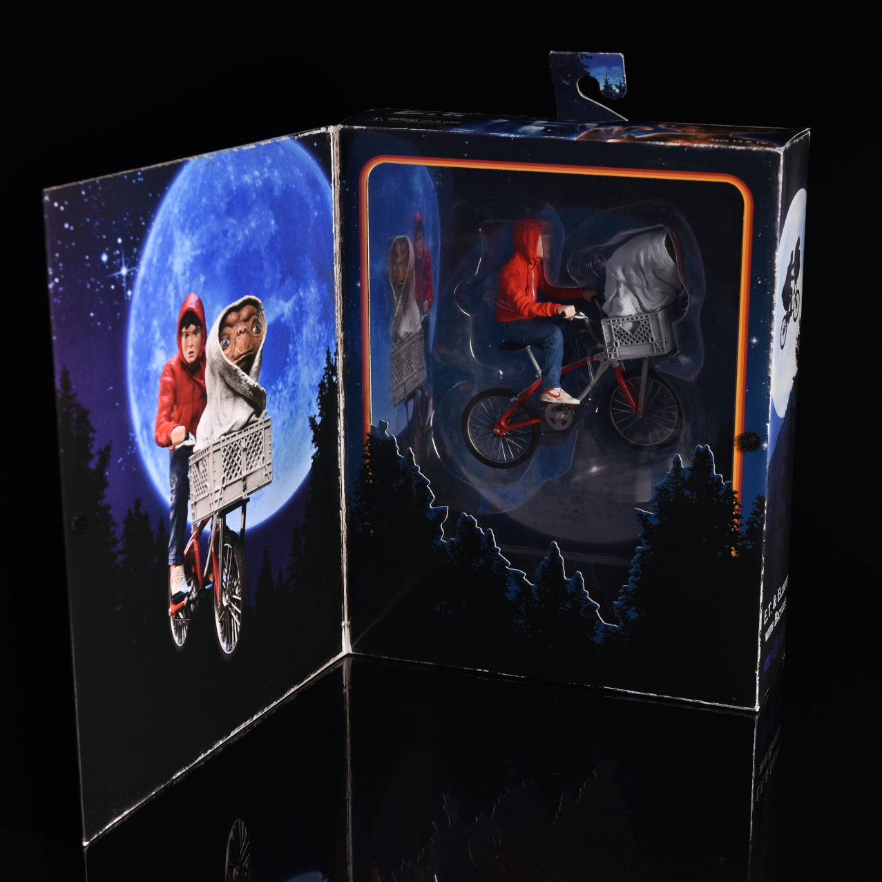 Neca E.T. Ultimate Elliot and Bike with E.T.