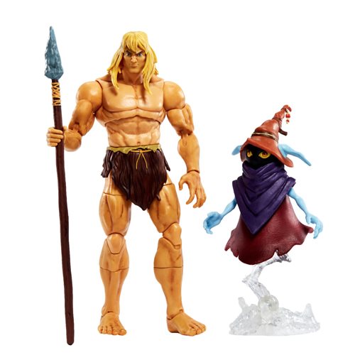 Masters of the Universe Revelation Savage He-Man and Orko