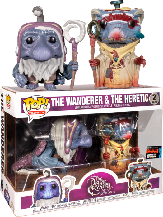 Funko Pop Vinyl The Dark Crystal The Wanderer and The Heretic 2 Pack