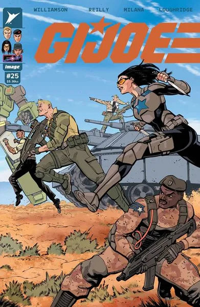 G.I. Joe Comic #25 Cover A Wrap-Around Cover Variant