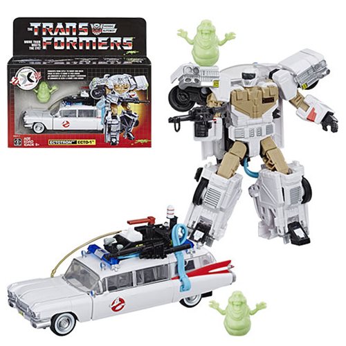 Transformers X Ghostbusters Ecto-1 Ectotron Crossover