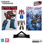 Transformers Page Punchers 3" Optimus Prime & Megatron