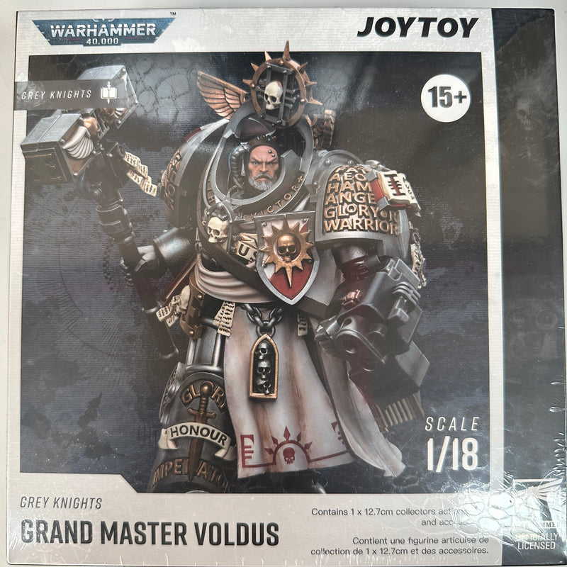 JOYTOY Warhammer 1/18 Grey Knights Grand Master Voldus