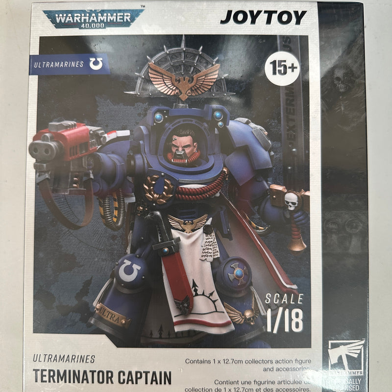 JOYTOY Warhammer 1/18 Ultramarines Terminator Captain