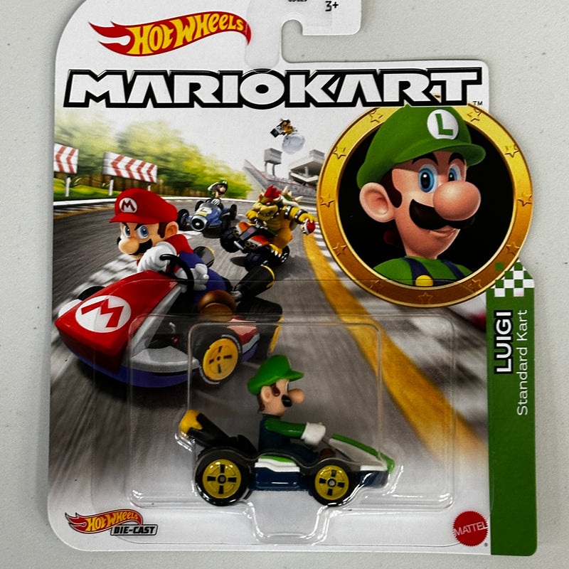Hot Wheels Nintendo Mariokart Luigi Standard Kart