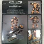JOYTOY 1/18 Warhammer Imperial Fists Legion MKIII Despoiler Squad Sergeant With Plasma Pistol