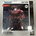 JOYTOY 1/18 Warhammer Adeptus Mechanicus Kastelan Robot with Incendine Combuster