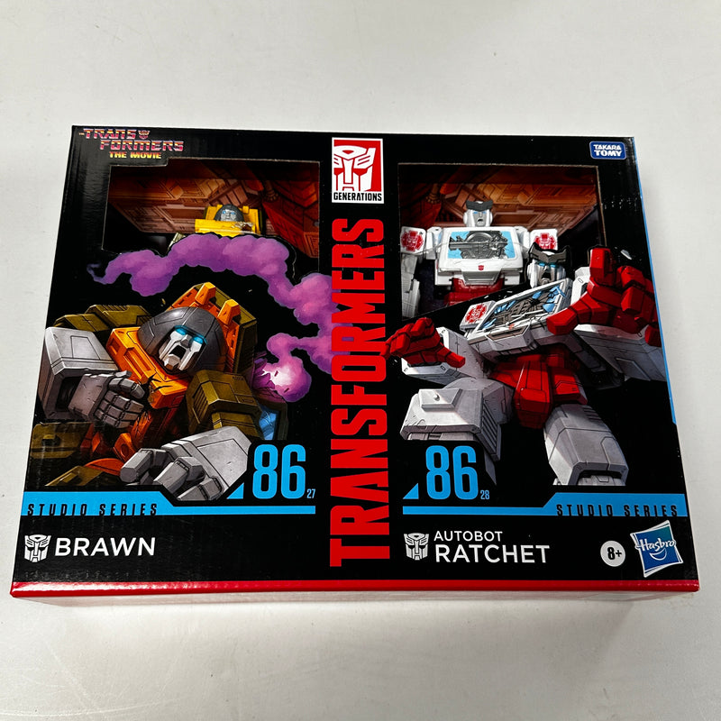 Transformers Studio Series (86 Movie) Brawn & Ratchet (Decepticon Shuttle Ambush)