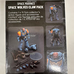 JOYTOY 1/18 Warhammer 40K Space Marines Space Wolves Claw Pack (a)