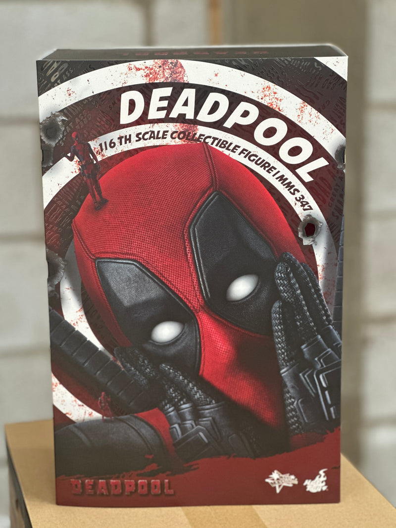 Hot Toys Deadpool MMS347 1/6 Scale PRE OWNED