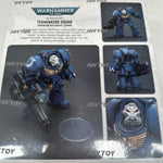 JOYTOY 1/18 Warhammer 40K Ultramarines Terminator Squad with Assault Cannon