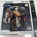 JOYTOY 1/18 Warhammer 40K Ultramarines Chaplain in Terminator Armour