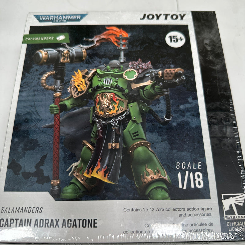 JOYTOY 1/18 Warhammer 40K Salamanders Captain Adrax Agatone