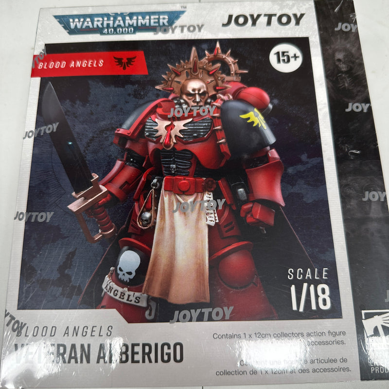 JOYTOY 1/18 Warhammer 40K Blood Angels Veteran Alberigo