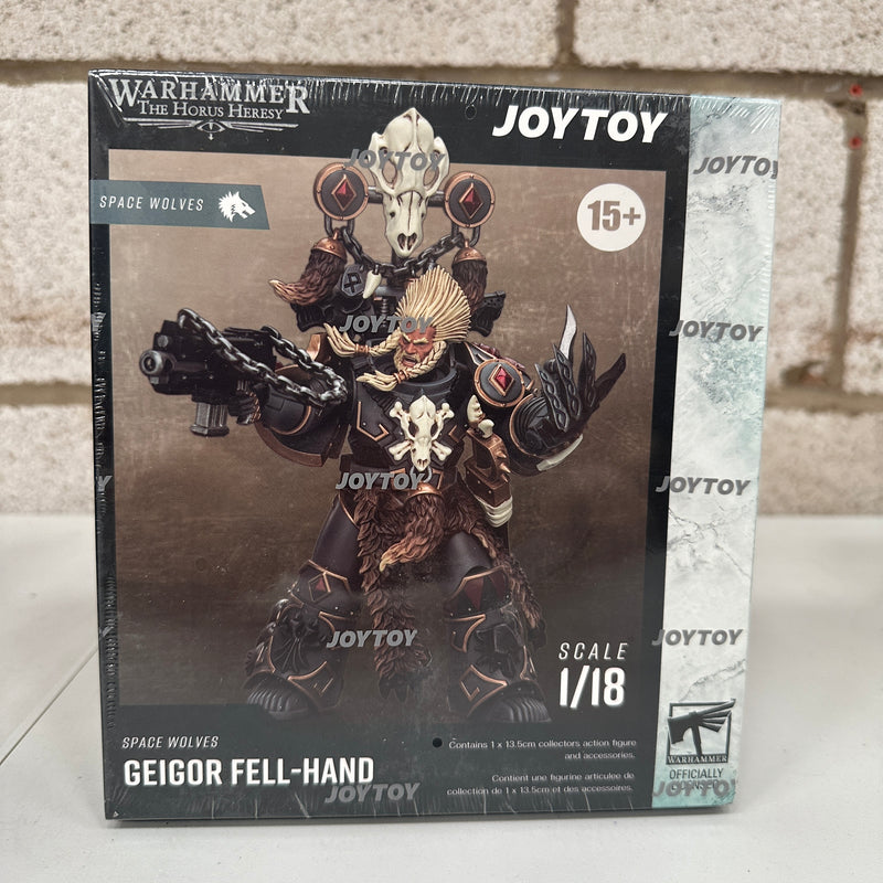 JOYTOY 1/18 Warhammer The Horus Heresy Space Wolves Geigor Fell-Hand