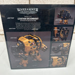 JOYTOY 1/18 Warhammer The Horus Heresy Imperial Fists Leviathan Dreadnought  NON MINT BOX