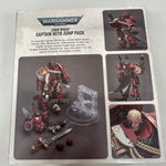 JOYTOY 1/18 Warhammer Blood Angels Captain with Jump Pack