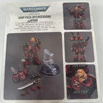 JOYTOY 1/18 Warhammer Blood Angels Jump Pack Intercessors Sergeant