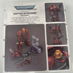 JOYTOY 1/18 Warhammer Blood Angels Jump Pack Intercessors Battle Brother