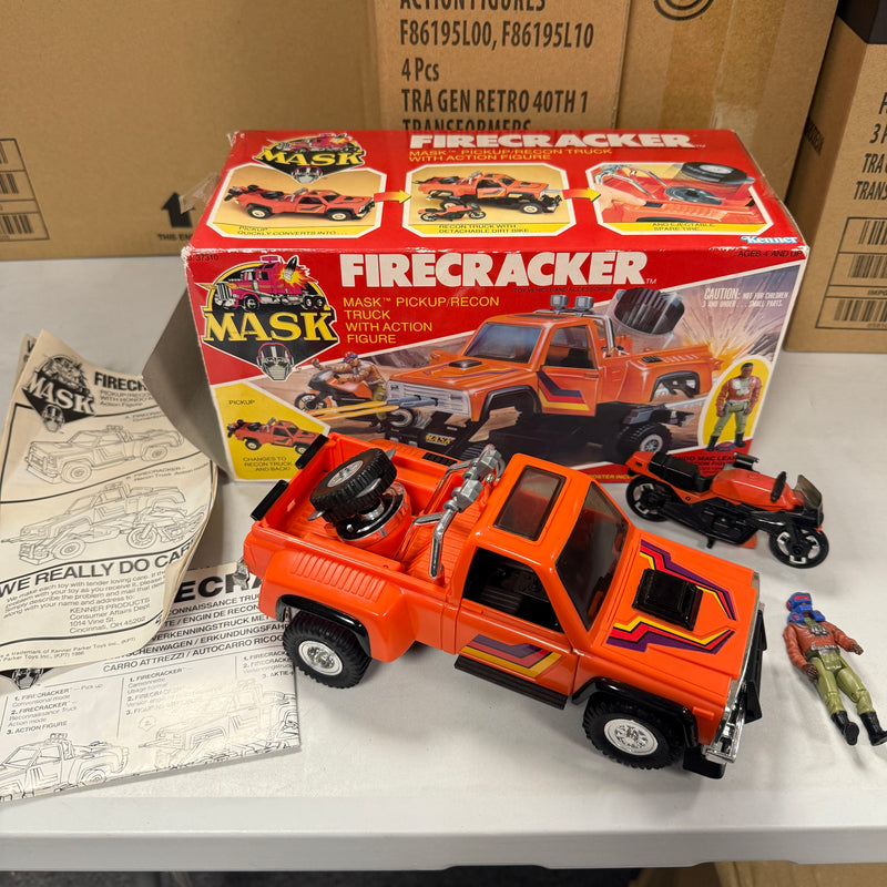 M.A.S.K Kenner Vintage Boxed Firecracker